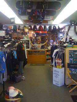 Clothing and Front Counter